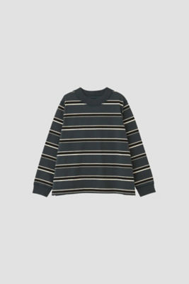 ＭＨＬ．＞カットソー ＯＵＴＬＩＮＥ ＳＴＲＩＰＥ ＪＥＲＳＥＹ